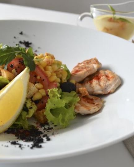 Рецепт салата с курицей под соусом цитронет