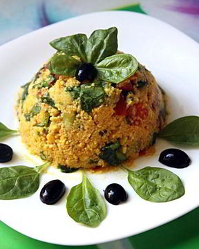 Салат с кускусом