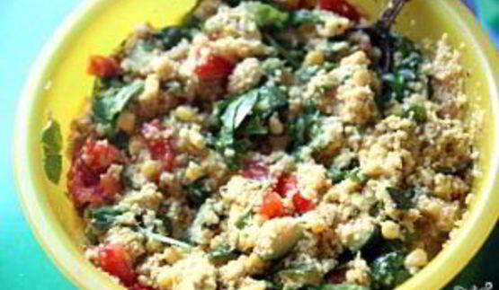 салат с кускусом