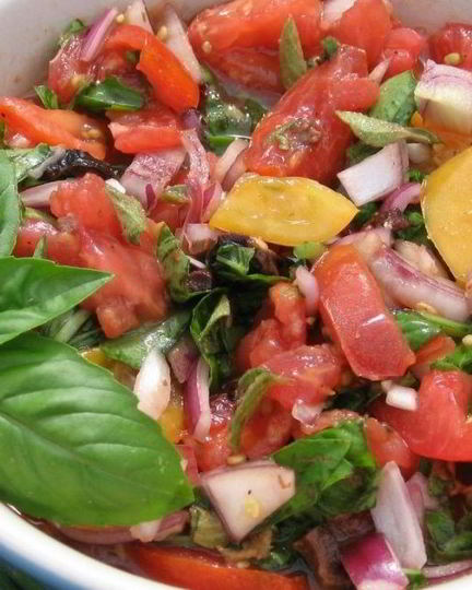 Рецепт салата с лимонной заправкой