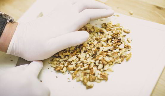 салат с мандаринами и орехами