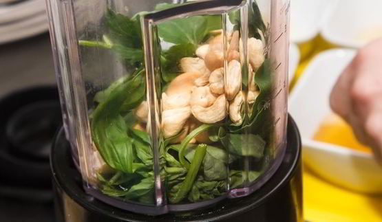 салат с мятной заправкой