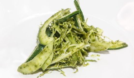 салат с мятной заправкой