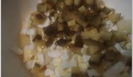 салат с печенью трески