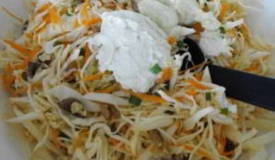 салат с сельдереем и капустой