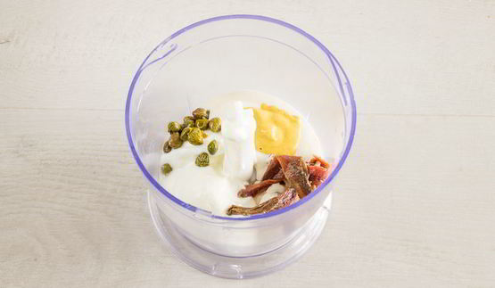 салат цезарь с курицей