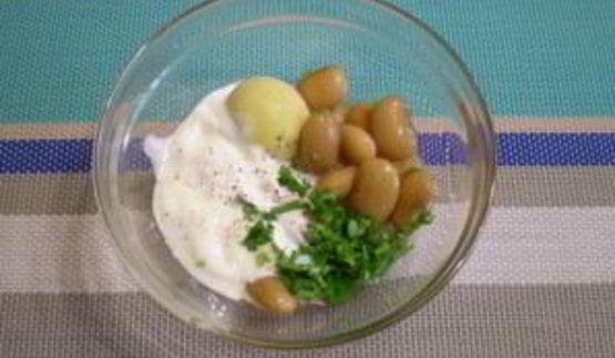 салат цветы