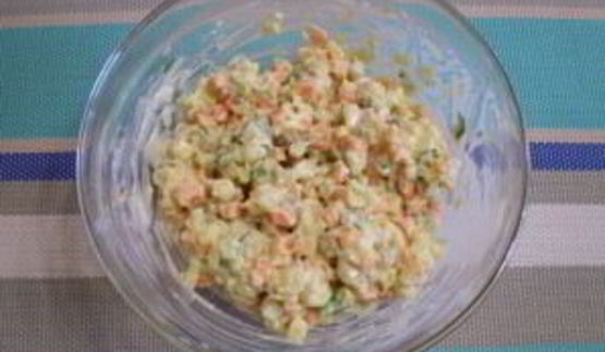 салат цветы