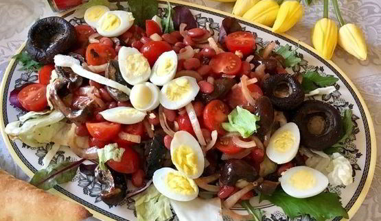 салат весна пришла