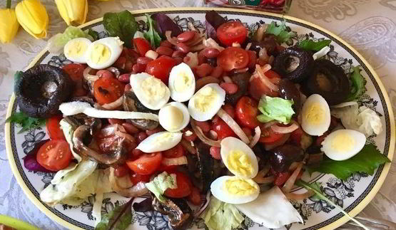 салат весна пришла