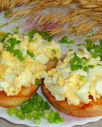 Салат яйцо чеснок майонез