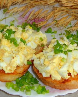 Салат яйцо чеснок майонез