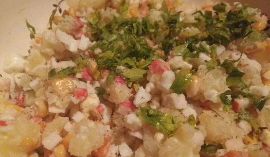 салат желтый