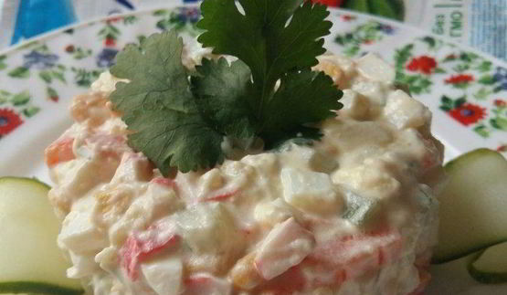 салат желтый