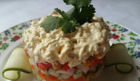 салат желтый