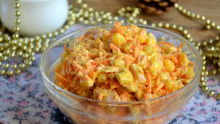 Салаты из моркови