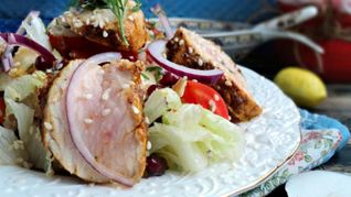 Салаты с гранатом