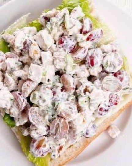 Рецепт свежего салата уолдорф