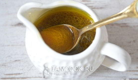 теплый салат с куриной печенью и апельсинами