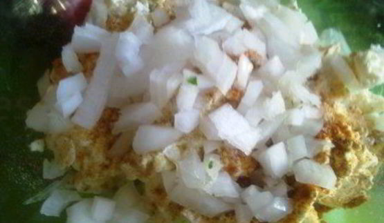 творожный салат с овощами