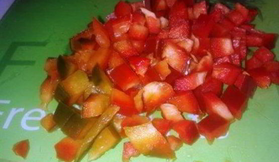 творожный салат с овощами