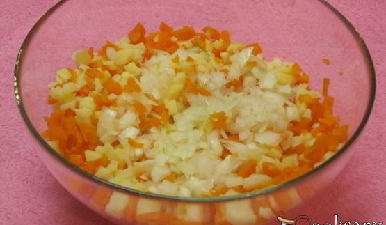 винегрет с фасолью