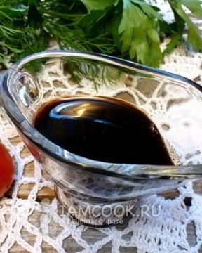 Бальзамический крем-соус