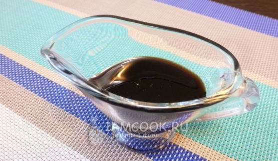 бальзамический крем-соус