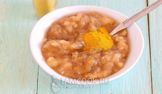 банановый соус к мясу