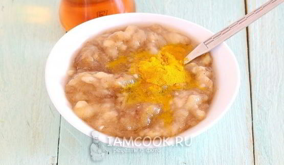 банановый соус к мясу