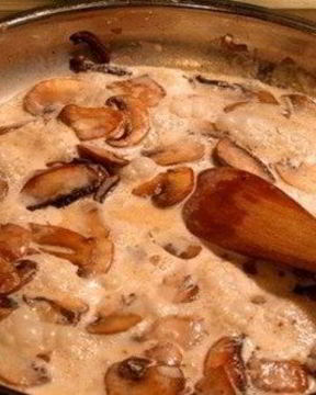 Домашний соус из шампиньонов