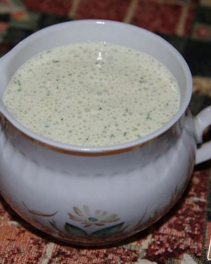 Рецепт йогуртового соуса с анчоусами