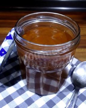 Карамельный соус для начинки тортов и десертов