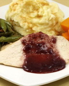 Классический клюквенный соус с портвейном