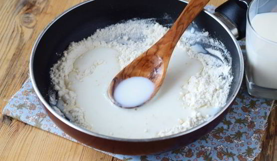 молочный соус для котлет