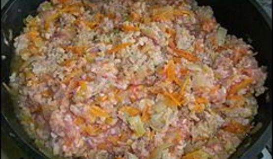 мясная заправка для запеканки