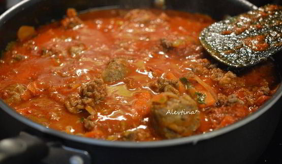 мясной соус по-итальянски