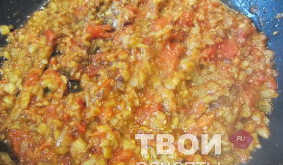 овощной соус с баклажанами