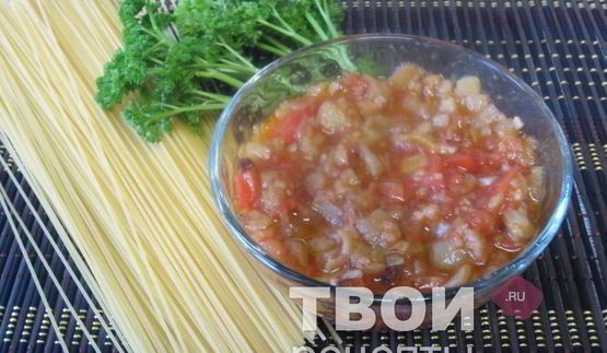 овощной соус с баклажанами