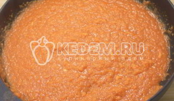 овощной соус с томатами к пасте