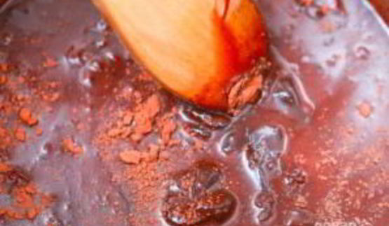 шоколадный соус из какао