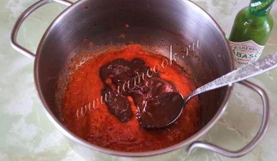 шоколадный соус к мясу