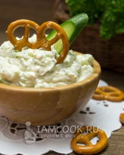 Рецепт сливочного соуса для шаурмы с огурцом