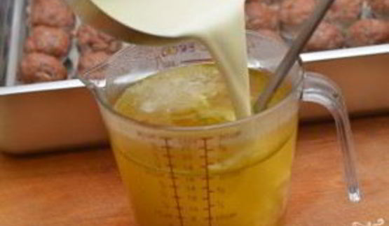 сметанный соус для котлет