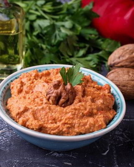 Рецепт соуса-дипа мухаммара