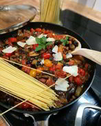 Соус из баклажанов для пасты