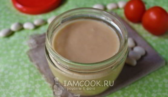 соус из белой фасоли