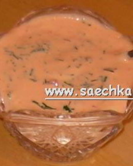 Рецепт соуса из брынзы