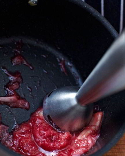 Рецепт соуса из ревеня к утке и мясу