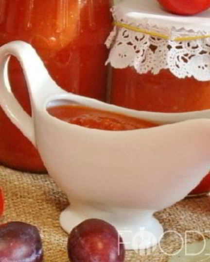 Рецепт соуса из слив и помидоров